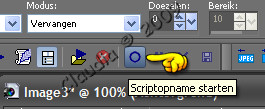 Scriptopname starten-button
