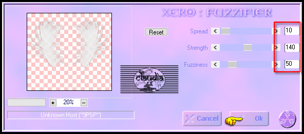 Effecten - Insteekfilters - Xero - Fuzzifier :