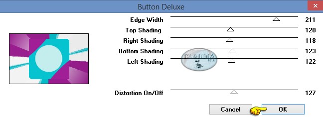Instellingen filter : Filter Factory Gallery B - Button DeLuxe