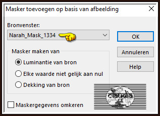 Lagen - Nieuwe maskerlaag - Uit afbeelding