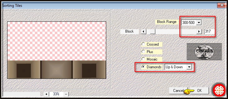 Effecten - Insteekfilters - Mehdi - Sorting Tiles