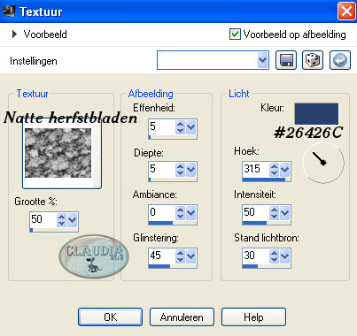 Effecten - Textuureffecten - Textuur