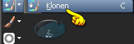 Activeer je Gereedschap "Klonen"