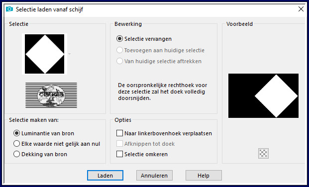 Selecties - Selectie laden/opslaan - Selectie laden vanaf schijf : Selectie1-Another-World-CGSFDesigns-14-08-2019