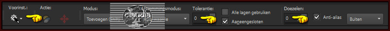 Activeer de Toverstaf, Doezelen en Tolerantie op 0