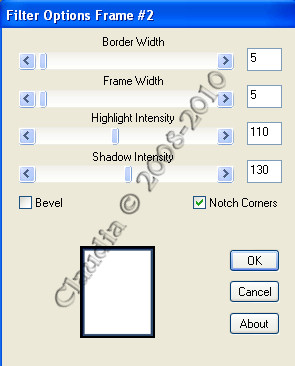 Instellingen Filter Bordermania