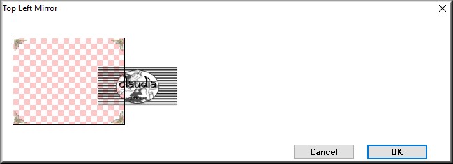 Effecten - Insteekfilters - Simple - Top Left Mirror 