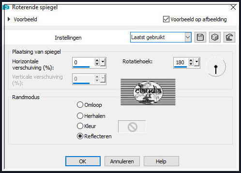 Effecten - Reflectie-effecten - Roterende spiegel : 