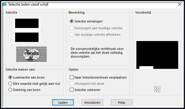 Selecties - Selectie laden/opslaan - Selectie laden vanaf schijf : Selectie3-Cherish-CGSFDesigns-08-08-2023