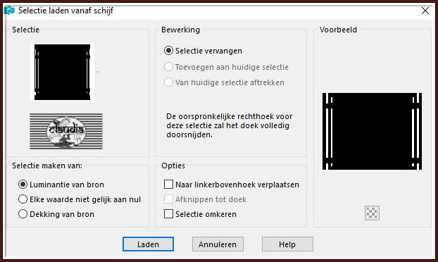 Selecties - Selectie laden/opslaan - Selectie laden vanaf schijf : Sel1-Life-Style-CGSFDesigns-04-03-2019