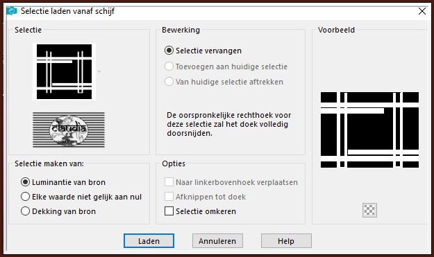 Selecties - Selectie laden/opslaan - Selectie laden vanaf schijf : Sel2-Life-Style-CGSFDesigns-04-03-2019