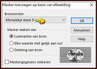 Lagen - Nieuwe maskerlaag - Uit afbeelding