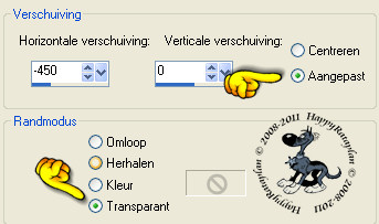 Effecten - Afbeeldingseffecten - Verschuiving