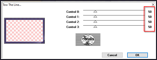 Effecten - Insteekfilters - Tramages - Tow The Line 