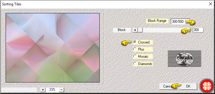 Effecten - Insteekfilters - Mehdi - Sorting Tiles