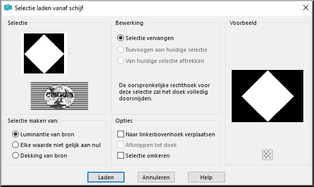 Selecties - Selectie laden/opslaan - Selectie laden vanaf schijf : Spring-Sel1-CGSFDesigns-11-02-2018