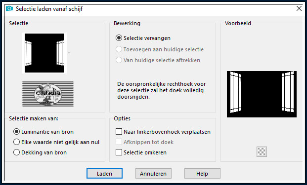 Selecties - Selectie laden/opslaan - Selectie laden vanaf schijf : Stairway-Sel1-CGSFDesigns-22-05-2012