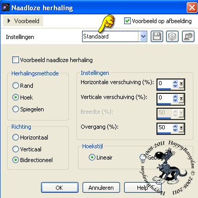 Effecten - Afbeeldingseffecten - Naadloze Herhaling