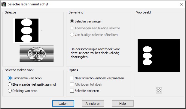 Selecties - Selectie laden/opslaan - Selectie laden vanaf schijf : Selectie-Troubled-Mind-CGSFDesigns-20-05-2017