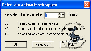 Delen van Animatie Schrappen