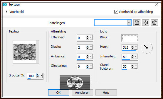 Effecten - Textuureffecten - Textuur