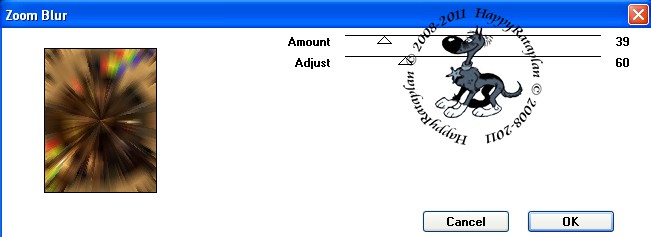 Instellingen filter VM Toolbox