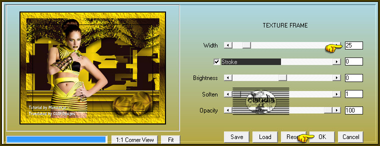 Effecten - Insteekfilters - AAA Frames - Texture Frame