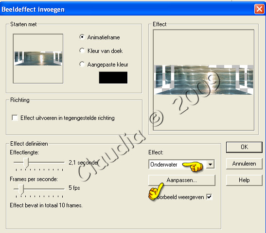 Beeldeffect invoegen