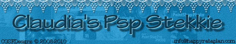 Top Banner Claudia´s Psp Stekkie