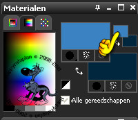 Klik met je muis in je Voorgrondkleur