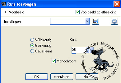 Ruis toevoegen