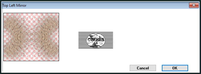 Effecten - Insteekfilters - Simple - Top Left Mirror