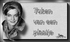 Les : Tuben van een plaatje van Claudia