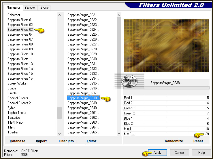 Effecten - Insteekfilters - <I.C.NET Software> - Filters Unlimited 2.0 - Sapphire Filters 03 - SapphirePlugin_0238
