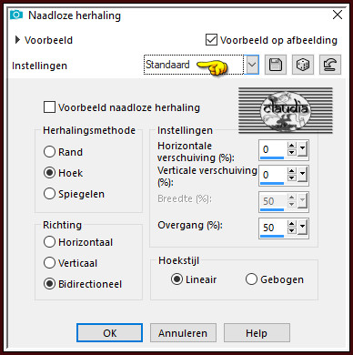 Effecten - Afbeeldingseffecten - Naadloze herhaling