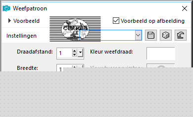 Effecten - Textuureffecten - Weefpatroon