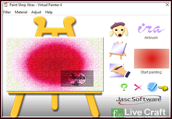 Effecten - Insteekfilters - Virtual Painter - Virtual Painter 4