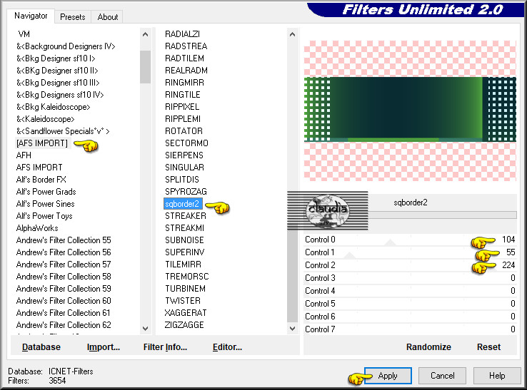 Effecten - Insteekfilters - <I.C.NET Software> - Filters Unlimited 2.0 - [AFS IMPORT] - sqborder2 