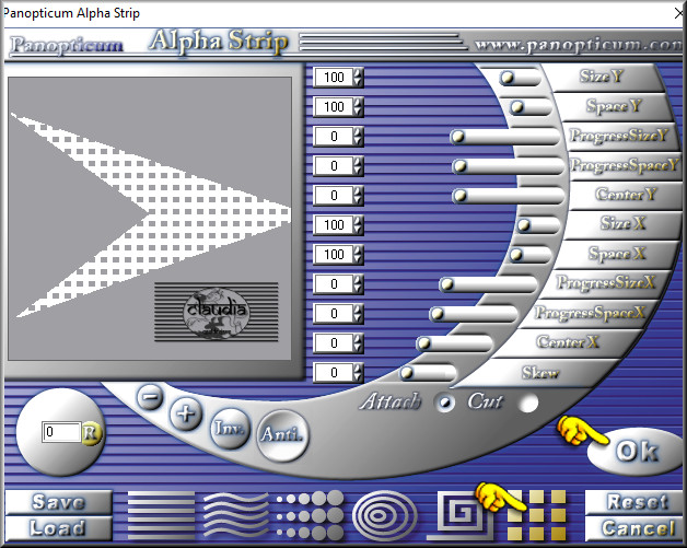 Effecten - Insteekfilters - Panopticum - PAN Alpha Strip