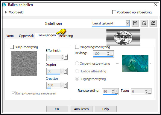 Effecten - Artistieke effecten - Ballen en Bellen