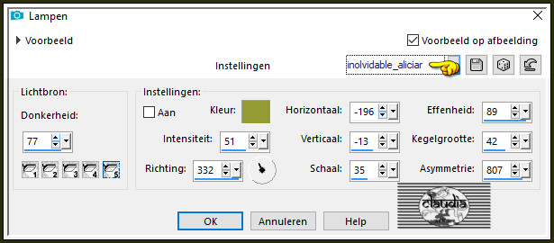 Effecten - Belichtingseffecten - Lampen