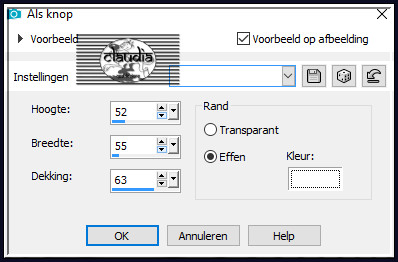 Effecten - 3D-Effecten - Als knop