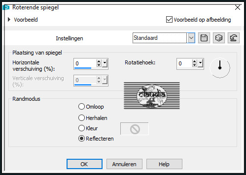 Effecten - Reflectie-effecten - Roterende spiegel : 