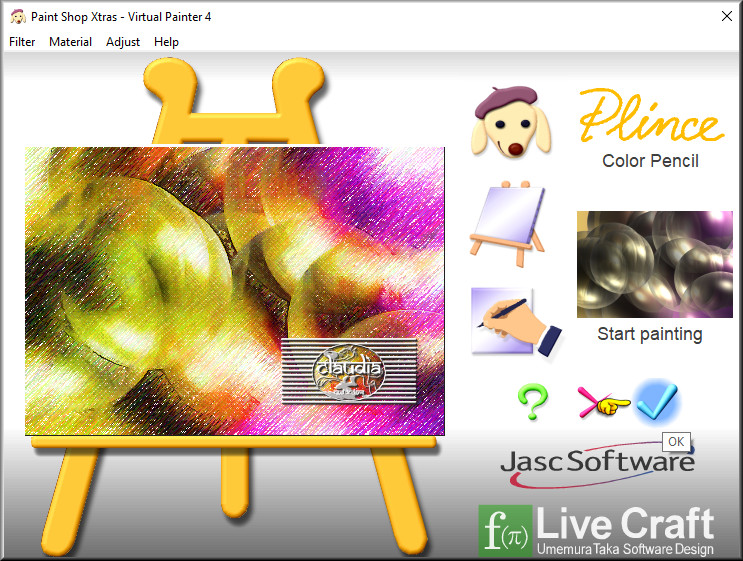 Effecten - Insteekfilters - Virtual Painter - Virtual Painter 4 