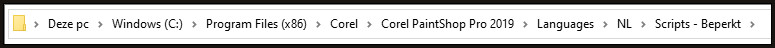 Het Script "dorado_aliciar" steek je in de volgende map