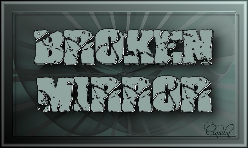 Titel Les : Broken Mirror van Aliciar