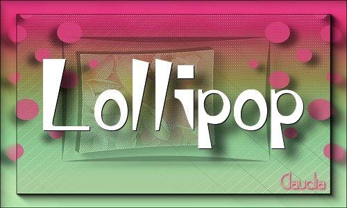 Titel Les : Lollipop van Aliciar