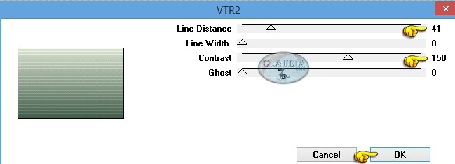 Instellingen filter penta.com - VTR2