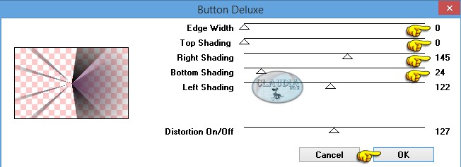 Instellingen filter Filter Factory Gallery B - Button Deluxe