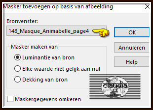 Lagen - Nieuwe maskerlaag - Uit afbeelding :